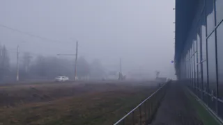 Утренний туман окутал Рязанскую область