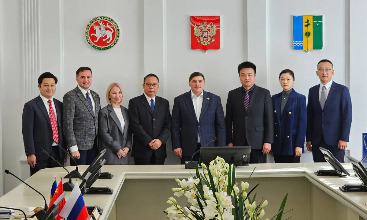 Развитие международного сотрудничества: Нижнекамск укрепляет связи с Китаем