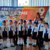 Воспитанники брянского детсада в преддверии Дня Победы приняли участие в военном параде и Бессмертном полку