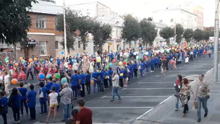 В Рязани состоялось шествие делегаций Форума древних городов