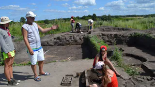 На старой Рязани исследователи нашли шахматы и кладбище XII века