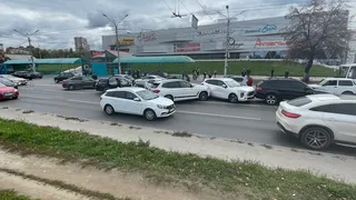 13 октября в ДТП с участием 7 машин на Московском шоссе в Рязани пострадали три человека