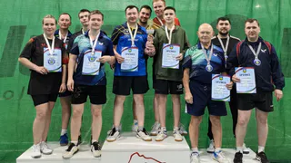 В Сыктывкаре определили лучших ракеток на командном турнире по настольному теннису