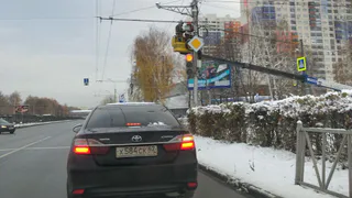 На Московском шоссе в Рязани приступили к установке новой камеры