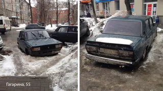 Подснежник автомобильный: почему людям зимой мешают брошенные машины