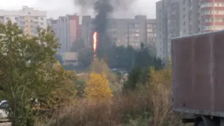 Дым столбом: в Дашково-Песочне загорелась котельная