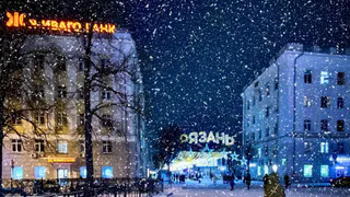 Рязанцев предупредили о сильном снегопаде в Новогоднюю ночь