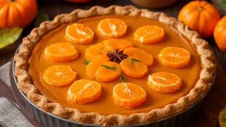 Идеальная осенняя шарлотка: яблоки, тыква, мандарины — сода не понадобится