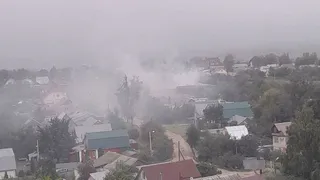 В Недостоево жители заметили большие клубы дыма над Рязанью