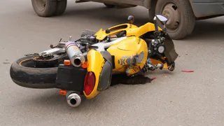 На Московском сбили мотоциклистку