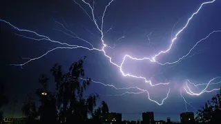 Instagram рязанцев: поле, вчерашняя гроза, яблоки, хаски