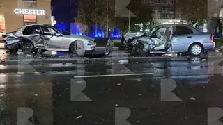 Серьезное ДТП: на Первомайском проспекте столкнулись два автомобиля