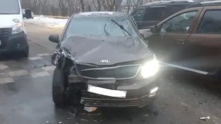 30-летний рязанец на Kia Rio врезался в Renault Captur 25 января