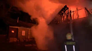 64-летний житель Рыбновского района сгорел в собственном доме