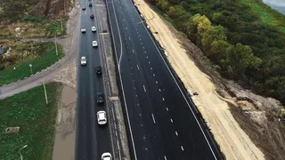 На Северной окружной дороге Рязани разрешили движение по 4 полосам