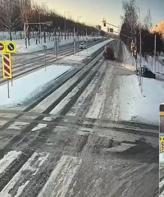 В Нижнекамске водитель «КамАЗа» проехал на красный и сбил ребенка на «зебре»