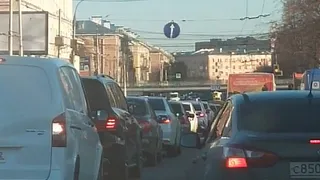 Опять пробки: в Рязани 10-бальные заторы