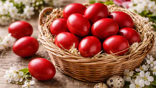 Шелуха теперь не в моде: окунаю яйца в этот раствор — через 5 минут получаю яркие рубины