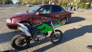 13-летний подросток на питбайке попал в ДТП в Магнитогорске: родителям грозит штраф