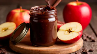 Яблочно-шоколадное повидло - вкуснее и дешевле Нутеллы: густой фруктовый крем стал идеальной намазкой на хлеб