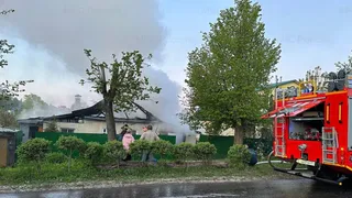 Во Владимирской области сгорел частный дом