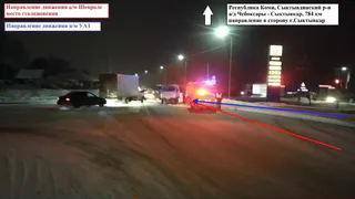 В Коми водитель с двумя детьми в салоне решил проехать на красный