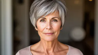 Лучшие стрижки для женщин за 50 с тонкими волосами: добавят объем и скинут десять лет