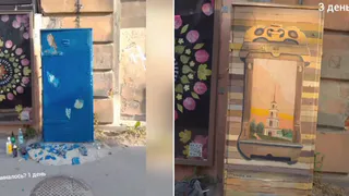 Превращает скуку в красоту: рязанец разрисовывает электрощитки на улицах города