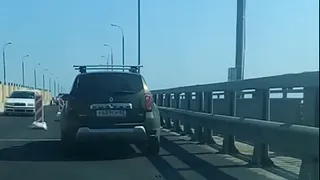 На Солотчинском мосту открыли еще одну полосу движения