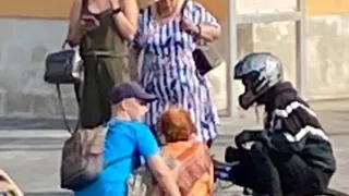 Извинился и скрылся: в центре Рязани велосипедист сбил пенсионерку