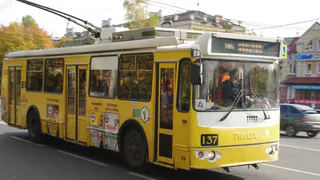 Народный контроль: рязанец предложил перекрасить троллейбусы