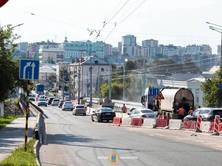 Власти перенаправят транспортный поток в Чебоксарах на Калининском мосту