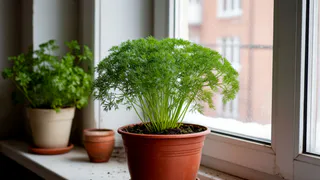 В декабре выращиваю укроп на подоконнике: как получить свежую зелень к Новому году
