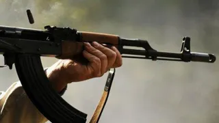 Появилось видео где боевики атаковали военную часть в Клинцах Брянской области