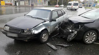 В Дашково-Песочне столкнулись "девятка" и "Опель", пострадал шестилетний ребенок