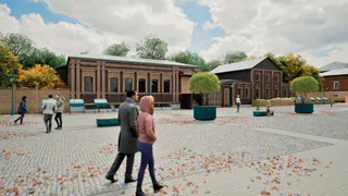 Благоустройство улицы Павлова в Рязани за 273 млн рублей: подрядчик ответил на вопросы о поливе яблонь в кашпо