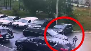 Ребенок на самокате пострадал в ДТП во дворе дома в Чебоксарах