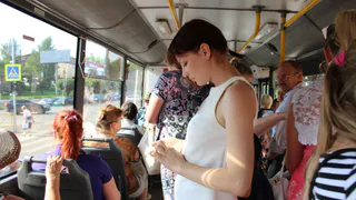 Рязанцы проголосовали за изменение маршрута автобуса №7 в час пик