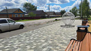 В Сердобске завершаются работы по благоустройству сквера «Дружбы»