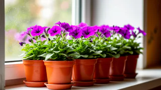 Эти цветы всегда сею в январе - умещаю в двух горшках. В мае радуюсь целой плантации цветущих кустиков