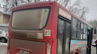 В Рязани водитель маршрутки №49 хотел выгнать пассажира-инвалида из-за проблем с оплатой