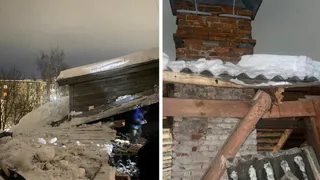 В Кольчугино обрушилась крыша многоквартирного дома