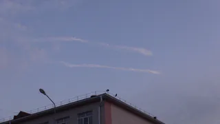 Жители Ряжска утром 29 марта проснулись от оглушительного грохота