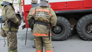 Пожар на Тимакова - из огня спасли двух человек