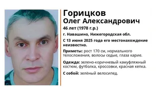 Во Владимирской области разыскивают 46-летнего мужчину на зелёном велосипеде