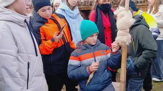 Чувашские школьники посетили Верхнеачакский музей натурального хозяйства