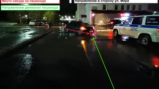 В Коми на дворовой территории "Мазда" сбила пешехода