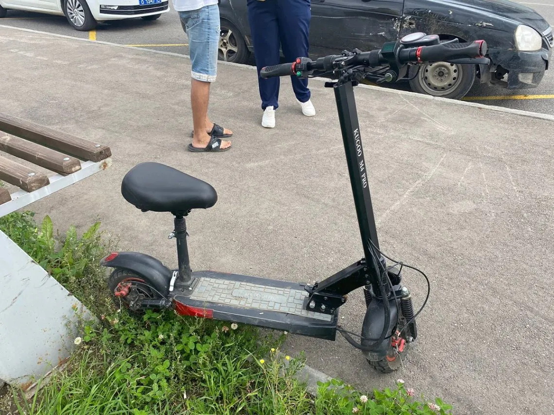 В Магнитогорске 13-летний мальчик на самокате попал под колеса легковушки