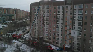 В пожаре на Новоселов погиб мужчина