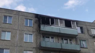 В микрорайоне Отгруд Владимира загорелся многоквартирный дом